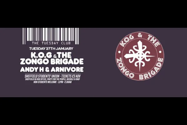 K.O.G & The Zongo Brigade, Arnivore, Andy H