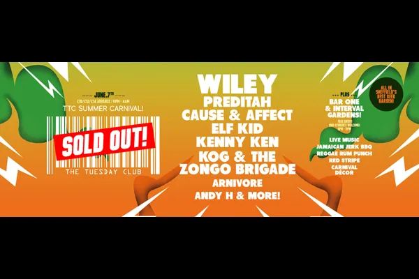 Flyer: Summer Carnival — WILEY, PREDITAH, CAUSE & AFFECT, ELF KID