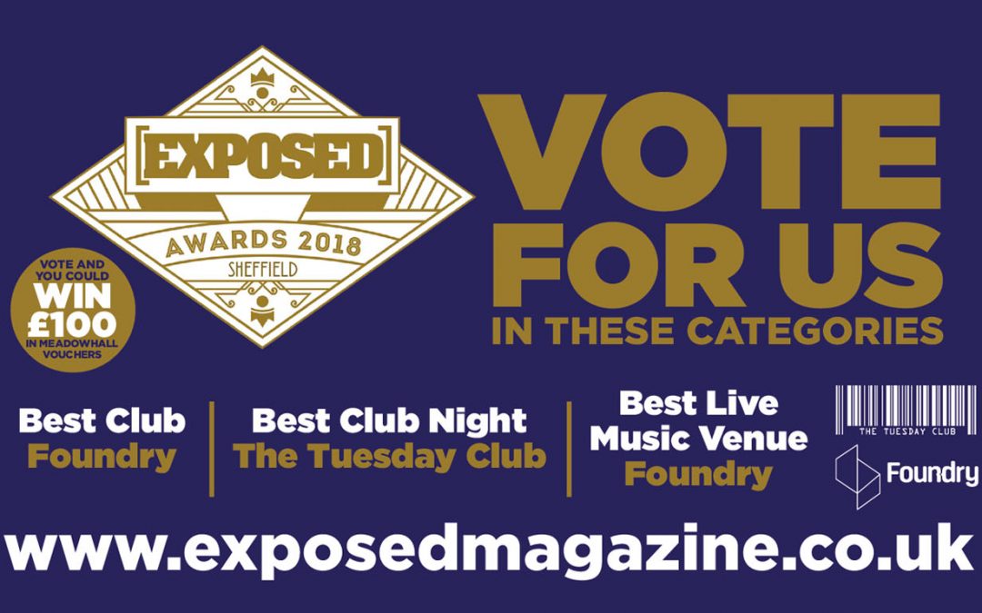 Vote for us in the Exposed Awards!