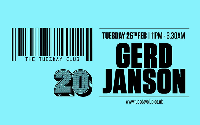 The Tuesday Club: Gerd Janson (3 Hour Set)